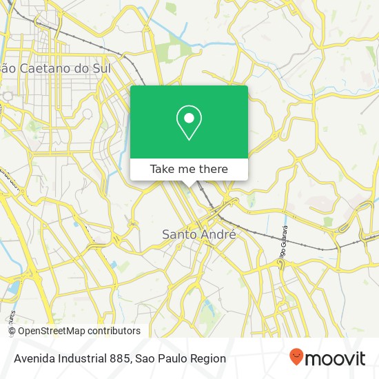 Mapa Avenida Industrial 885