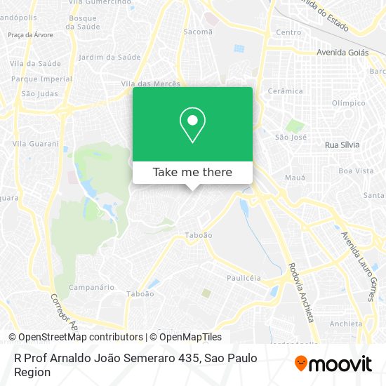 R  Prof  Arnaldo João Semeraro  435 map