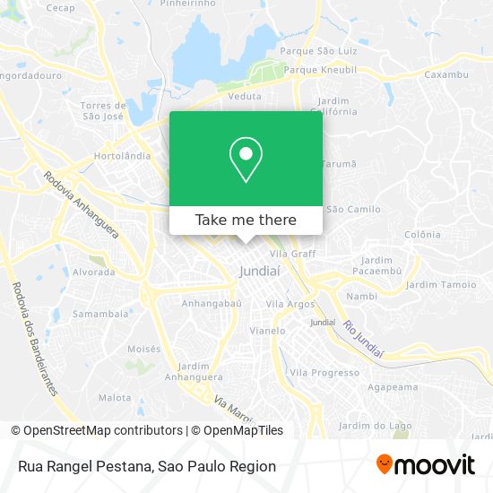 Rua Rangel Pestana map