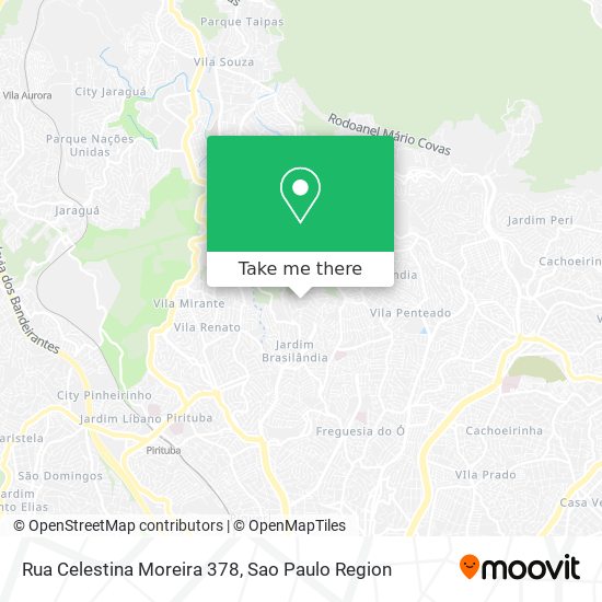 Rua Celestina Moreira 378 map