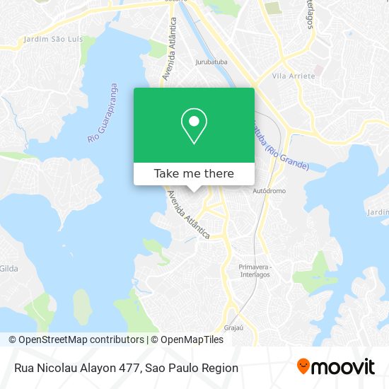 Mapa Rua Nicolau Alayon 477