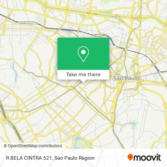 R BELA CINTRA 521 map