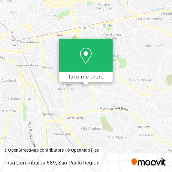 Rua Corumbaiba  589 map