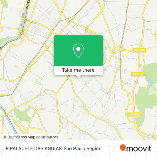 R PALACETE DAS ÁGUIAS map