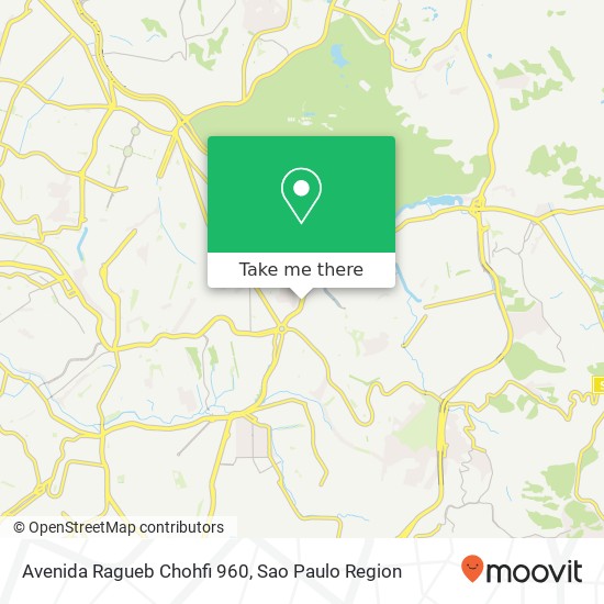 Mapa Avenida Ragueb Chohfi 960