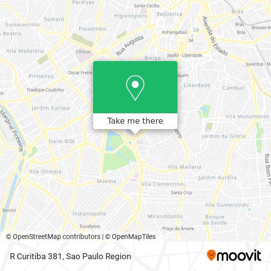 Mapa R  Curitiba  381