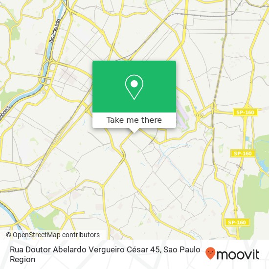 Rua Doutor Abelardo Vergueiro César 45 map