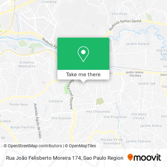Rua João Felisberto Moreira  174 map