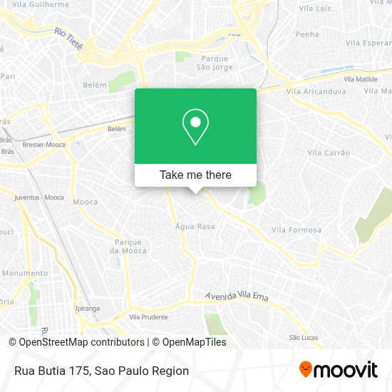 Rua Butia 175 map