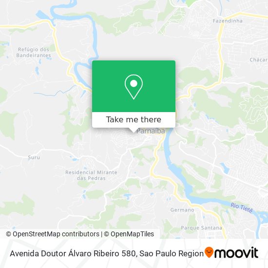 Avenida Doutor Álvaro Ribeiro 580 map