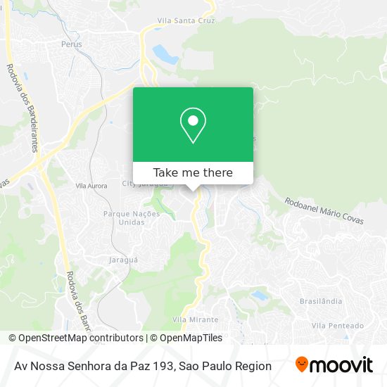 Av  Nossa Senhora da Paz  193 map