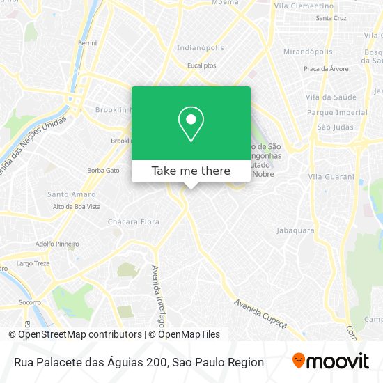 Rua Palacete das Águias 200 map