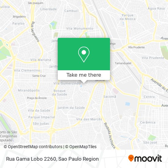 Rua Gama Lobo 2260 map