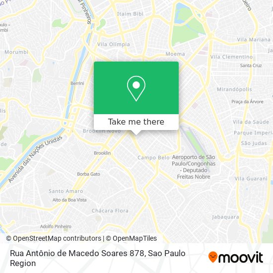 Rua Antônio de Macedo Soares 878 map