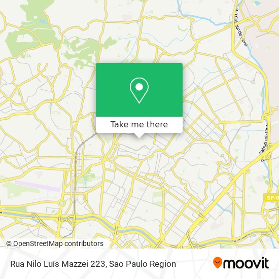 Rua Nilo Luís Mazzei 223 map