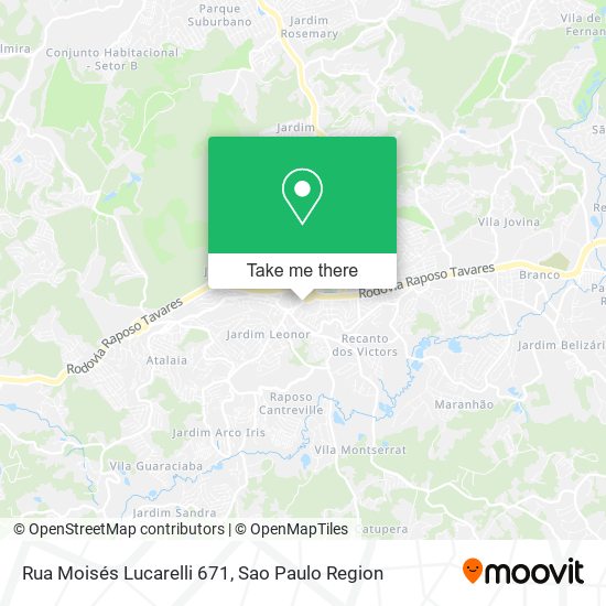Rua Moisés Lucarelli 671 map