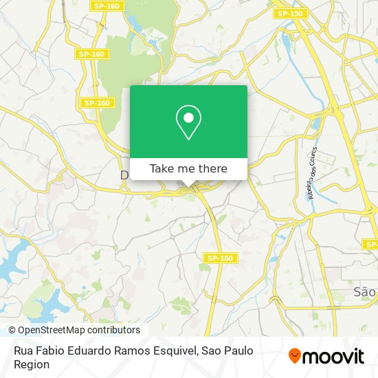 Mapa Rua Fabio Eduardo Ramos Esquivel