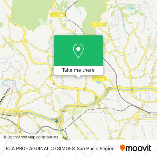 RUA PROF AGUINALDO SIMOES map