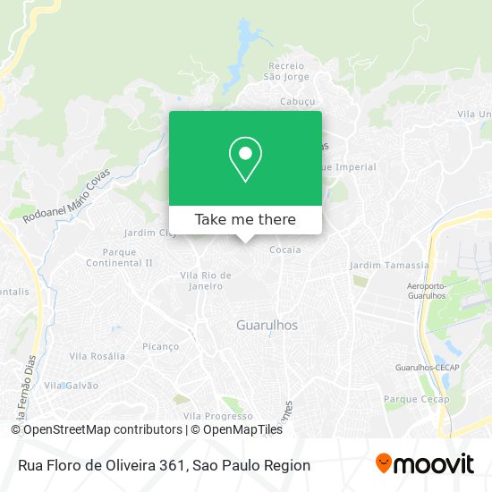 Rua Floro de Oliveira 361 map