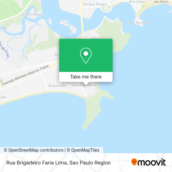 Rua Brigadeiro Faria Lima map