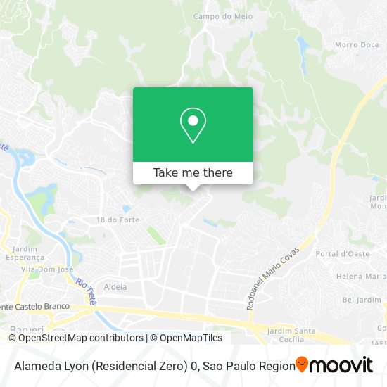 Alameda Lyon (Residencial Zero) 0 map