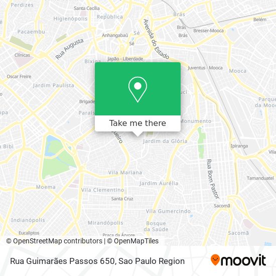 Rua Guimarães Passos 650 map