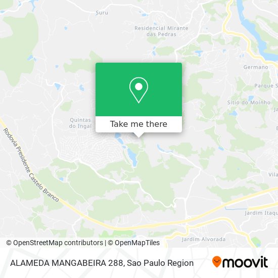 ALAMEDA MANGABEIRA 288 map