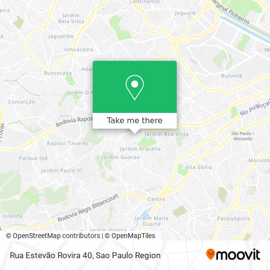 Rua Estevão Rovira 40 map
