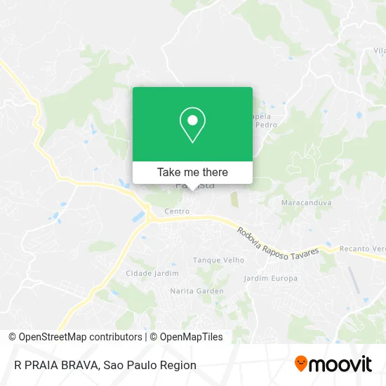 R PRAIA BRAVA map