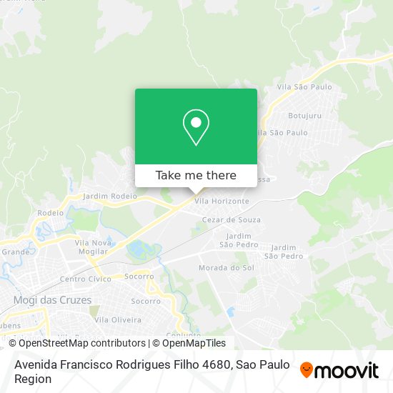 Avenida Francisco Rodrigues Filho 4680 map