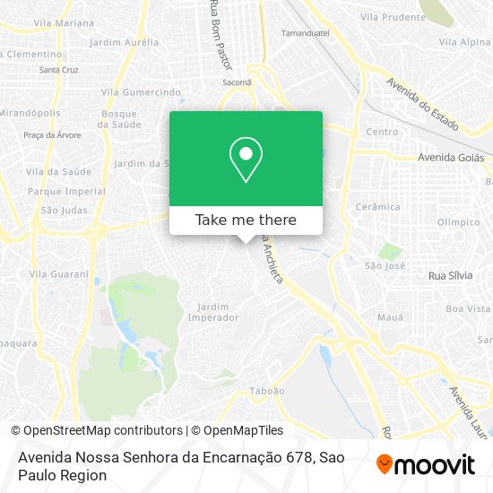 Avenida Nossa Senhora da Encarnação 678 map