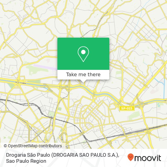 Drogaria São Paulo (DROGARIA SAO PAULO S.A.) map