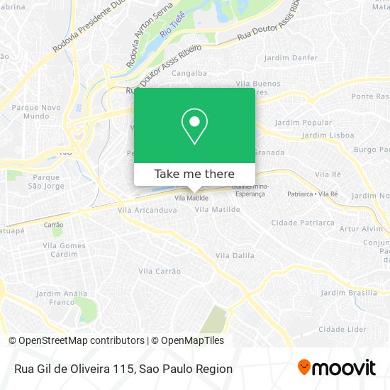 Rua Gil de Oliveira 115 map