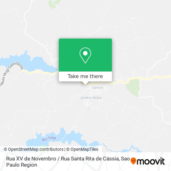 Rua XV de Novembro / Rua Santa Rita de Cássia map