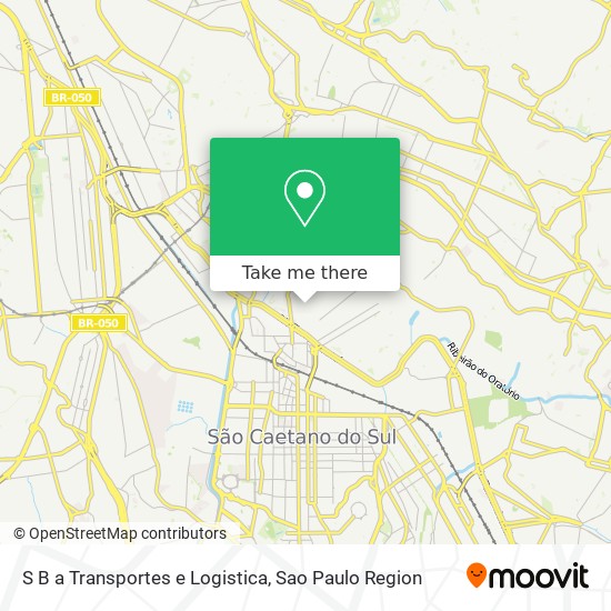 S B a Transportes e Logistica map