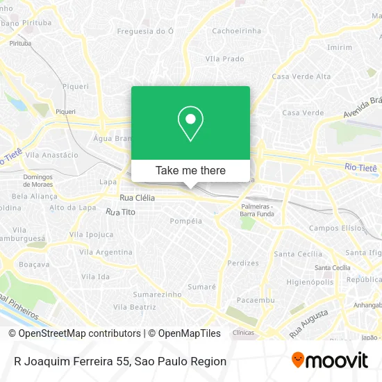 R Joaquim Ferreira 55 map