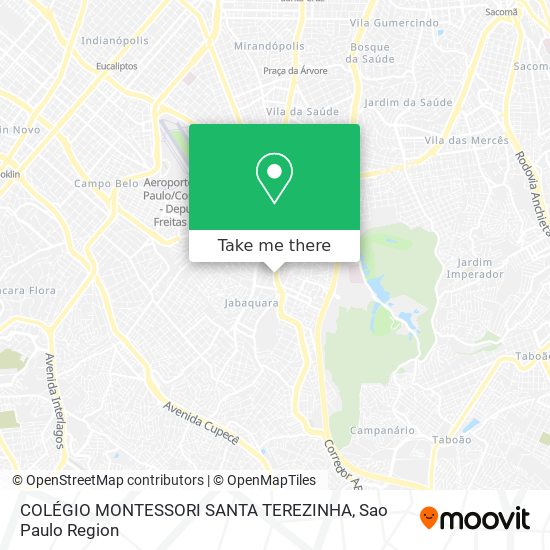 COLÉGIO MONTESSORI SANTA TEREZINHA map
