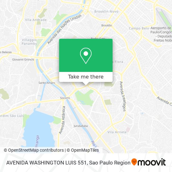 AVENIDA WASHINGTON LUIS 551 map