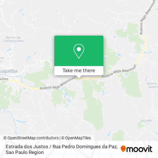 Estrada dos Justos / Rua Pedro Domingues da Paz map