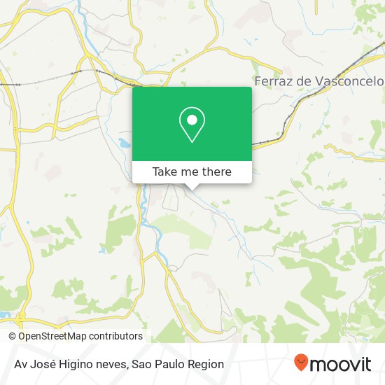 Mapa Av José Higino neves