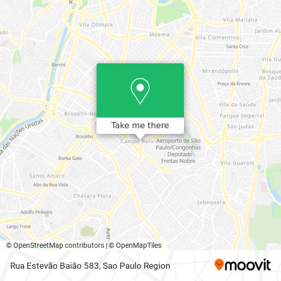 Rua Estevão Baião 583 map