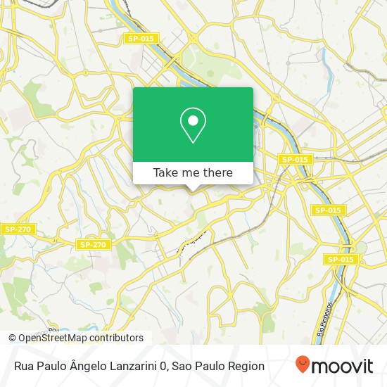 Mapa Rua Paulo Ângelo Lanzarini 0