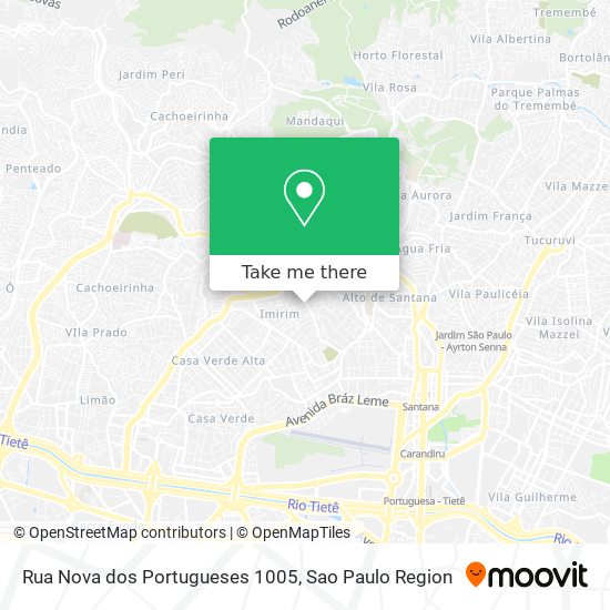 Rua Nova dos Portugueses 1005 map