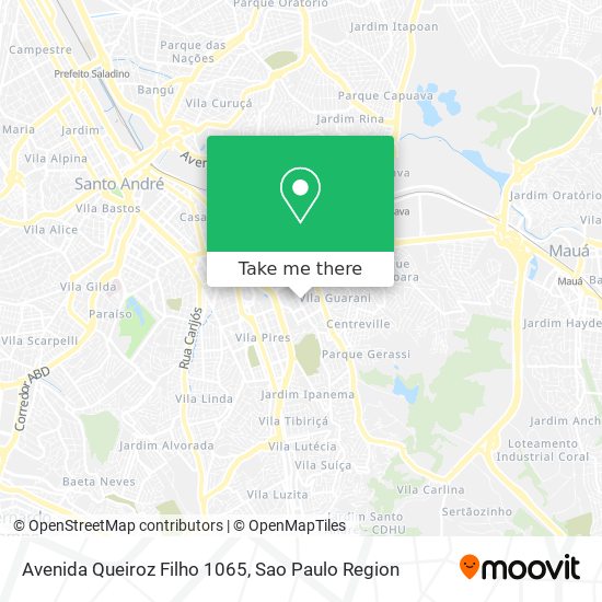 Avenida Queiroz Filho  1065 map
