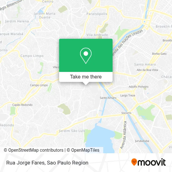 Rua Jorge Fares map