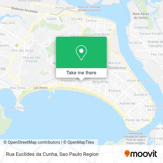 Rua Euclides da Cunha map