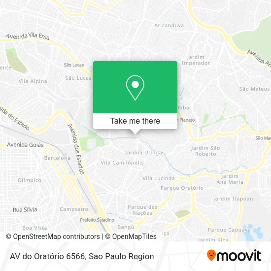 AV do Oratório 6566 map