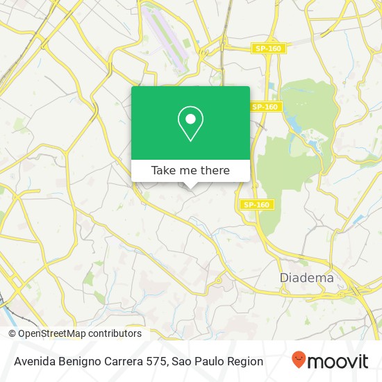 Mapa Avenida Benigno Carrera 575