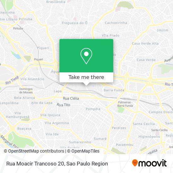 Rua Moacir Trancoso 20 map