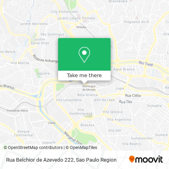 Rua Belchior de Azevedo 222 map
